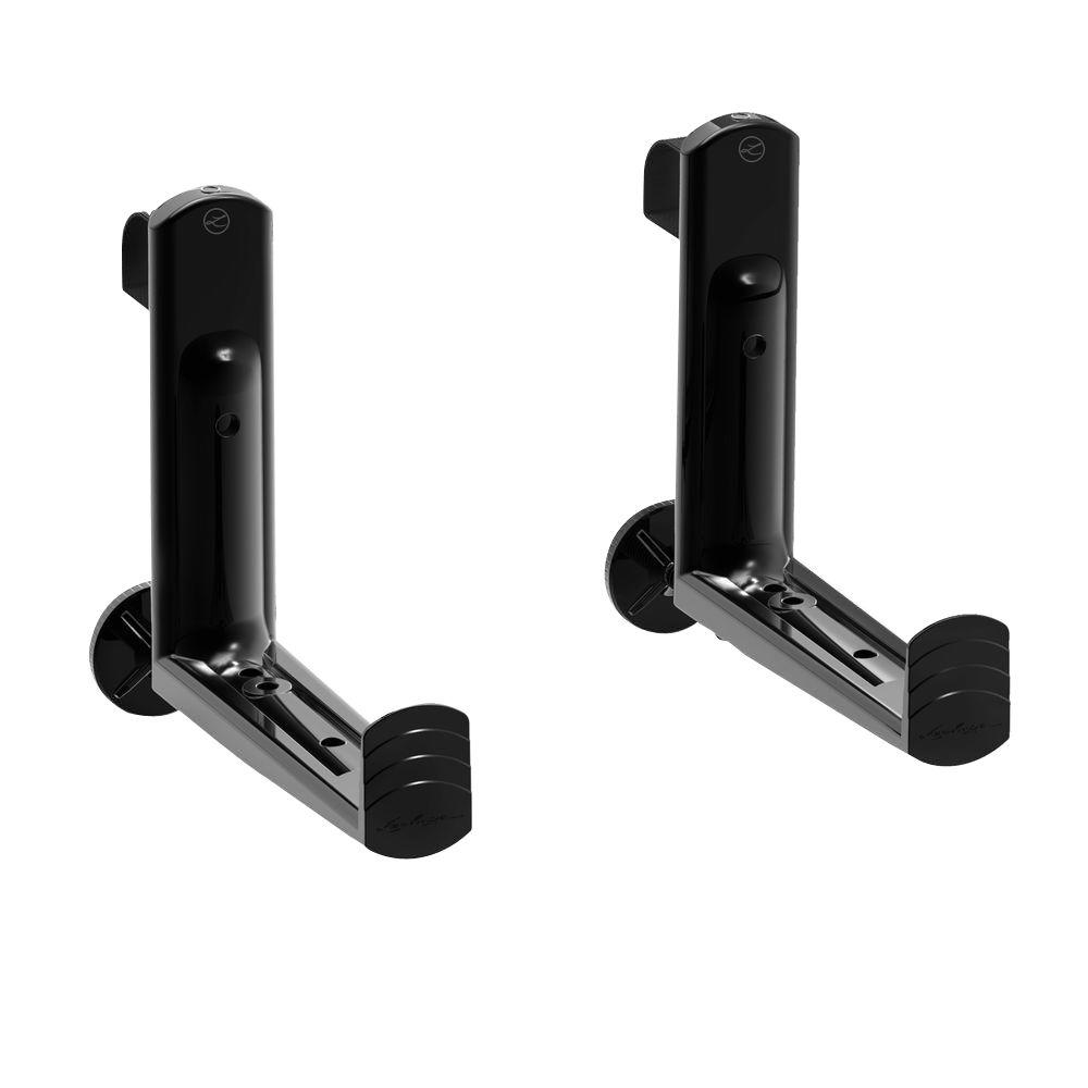 Black Plastic Balconera Brackets For Windowbox Planters, Model 19033