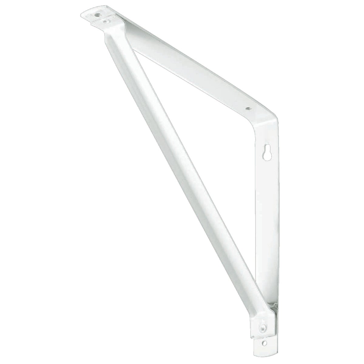 10 In. White Shelf Bracket