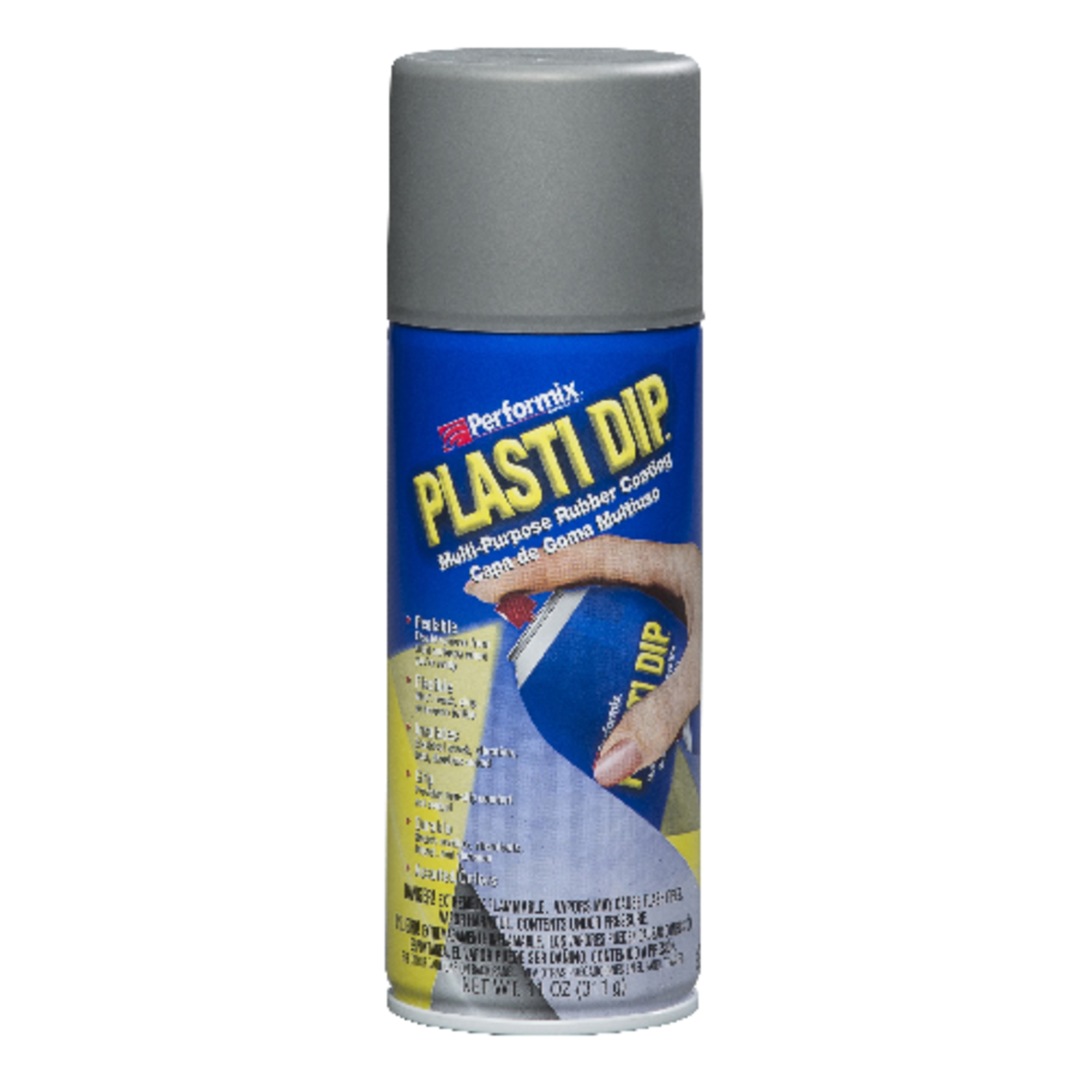 Multi Purpose Rubber Coating Spray, Gunmetal Gray, 11 oz.