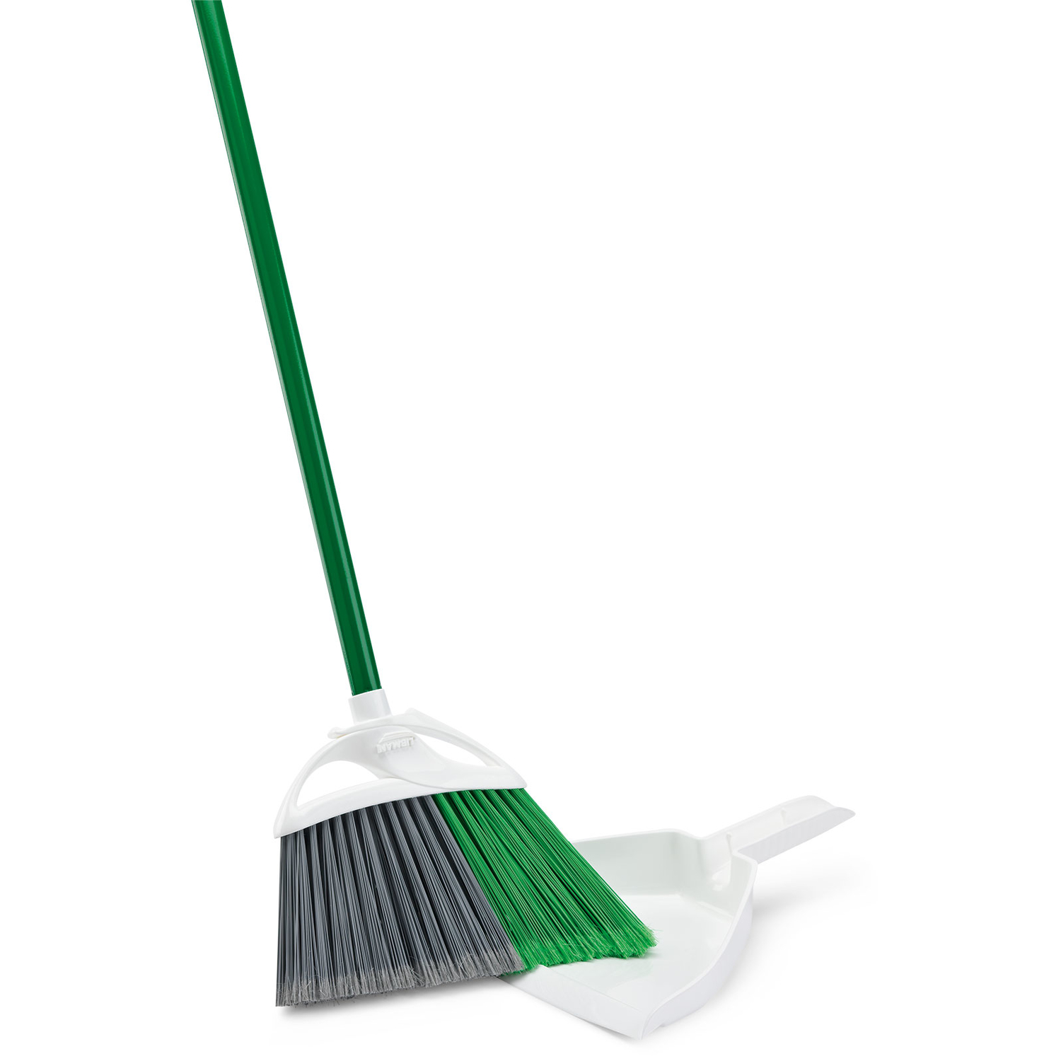Precision Angle Broom With Dustpan, 11 In. W X 53.5 In. L, Model 206