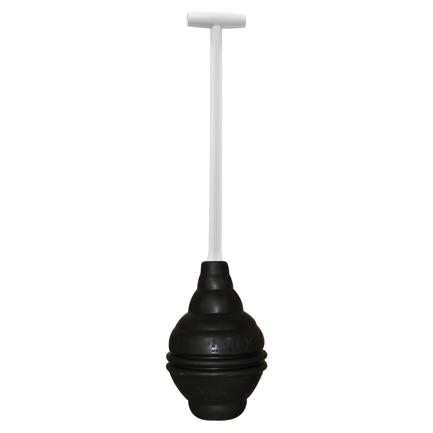 Beehive Max Toilet Plunger 25" L X 5" D With T-handle