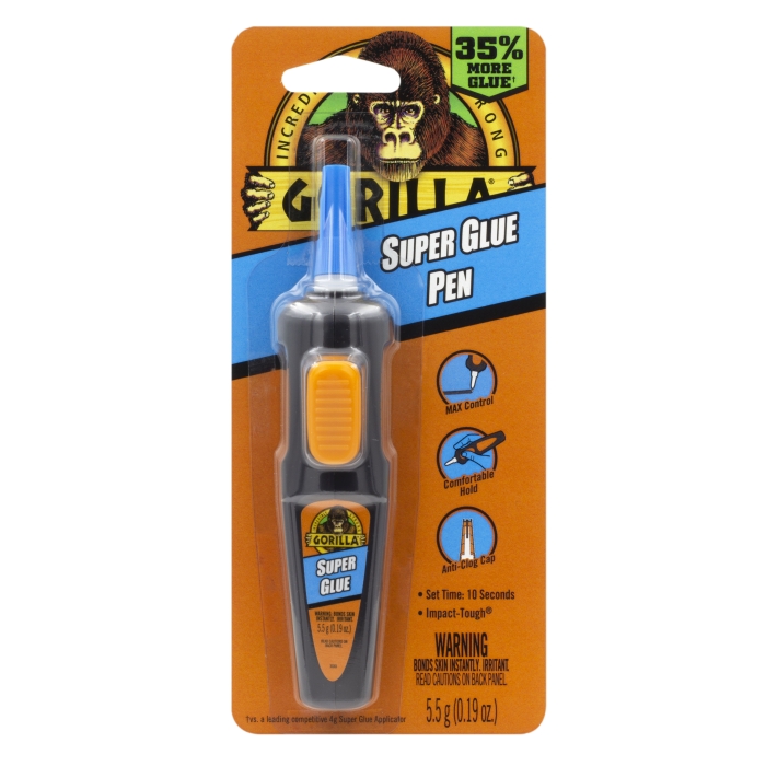 Gorilla 0.19 Oz. Super Glue Pen