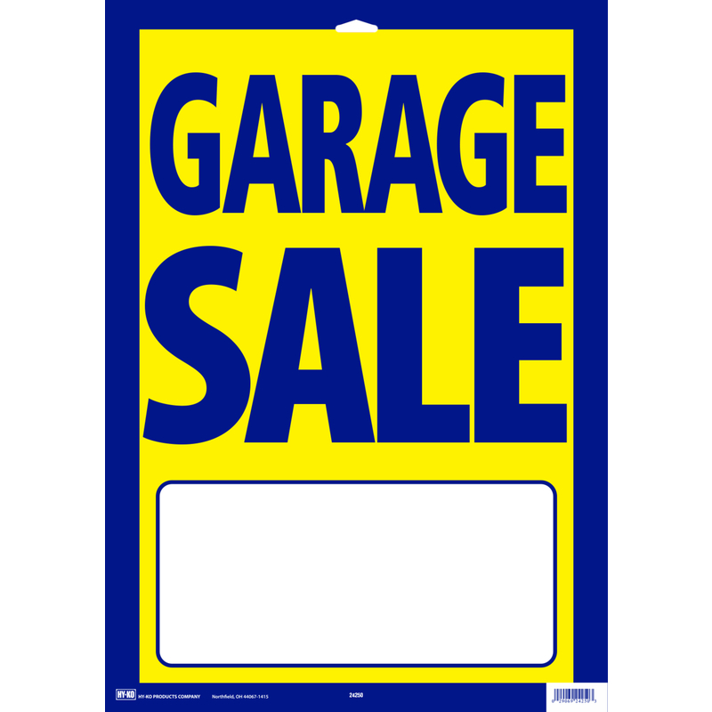 Hy-Ko 29 x 13 Neon Sign, Garage Sale