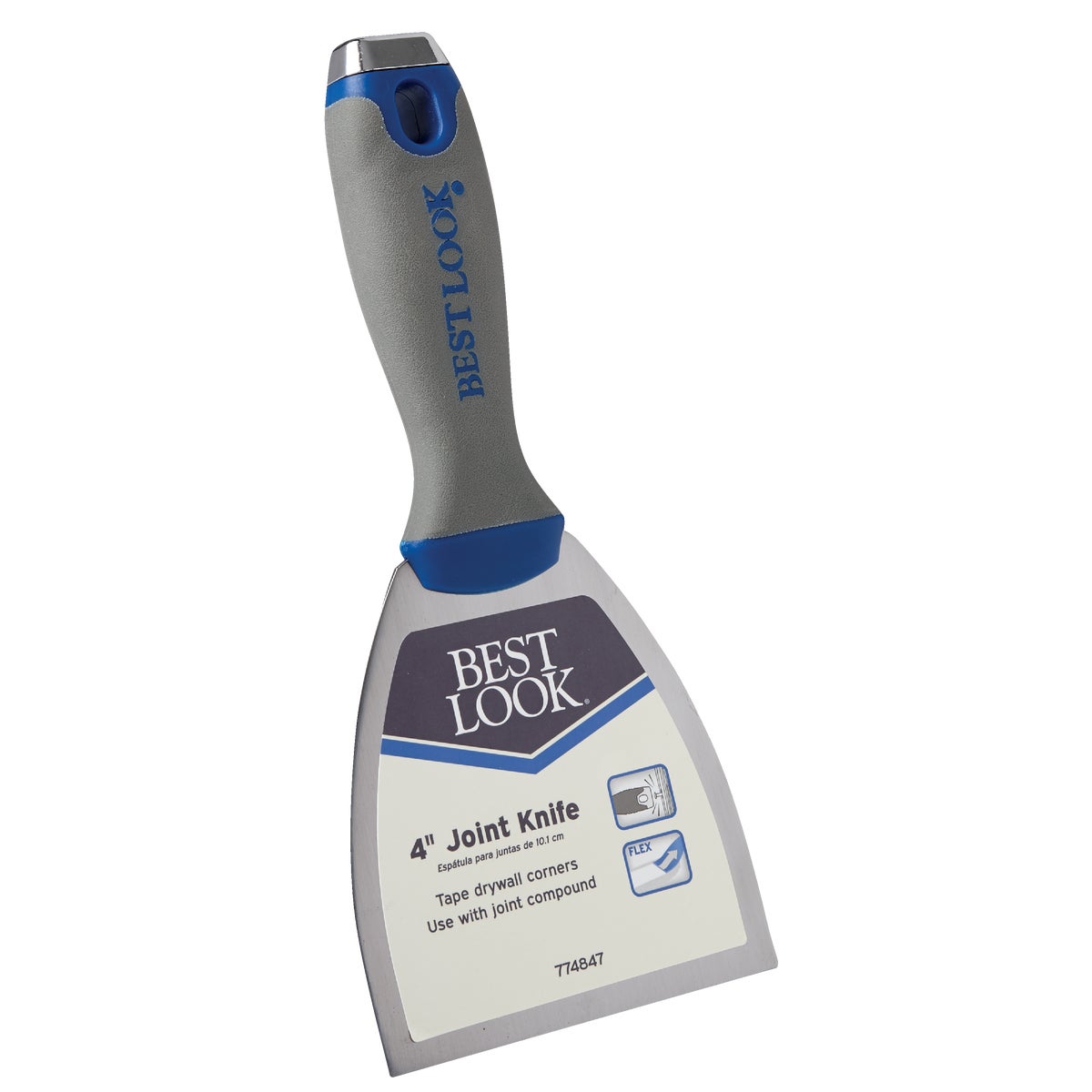 4 Inch Flex Ergo Joint Knife With Carbon Steel Blade And Polypropylene Handle