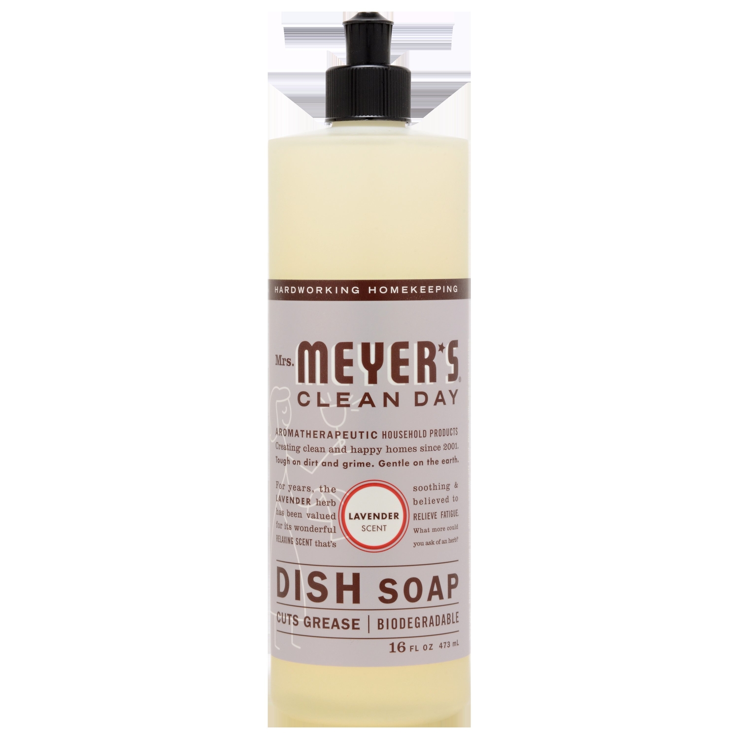 Mrs. Meyer's Clean Day 16 Oz. Lavender Scent Liquid Dish Soap