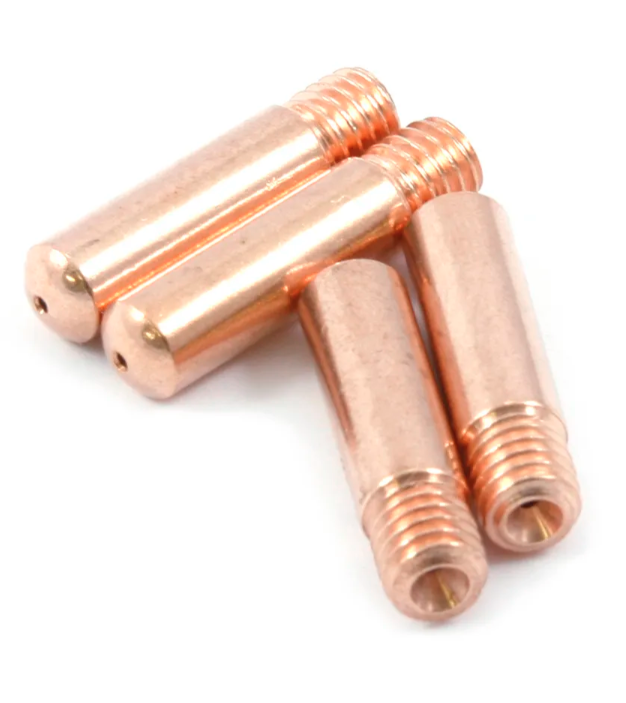 Forney 0.030 In. MIG Contact Tip, Tweco and Binzel Compatible (4-Pack)