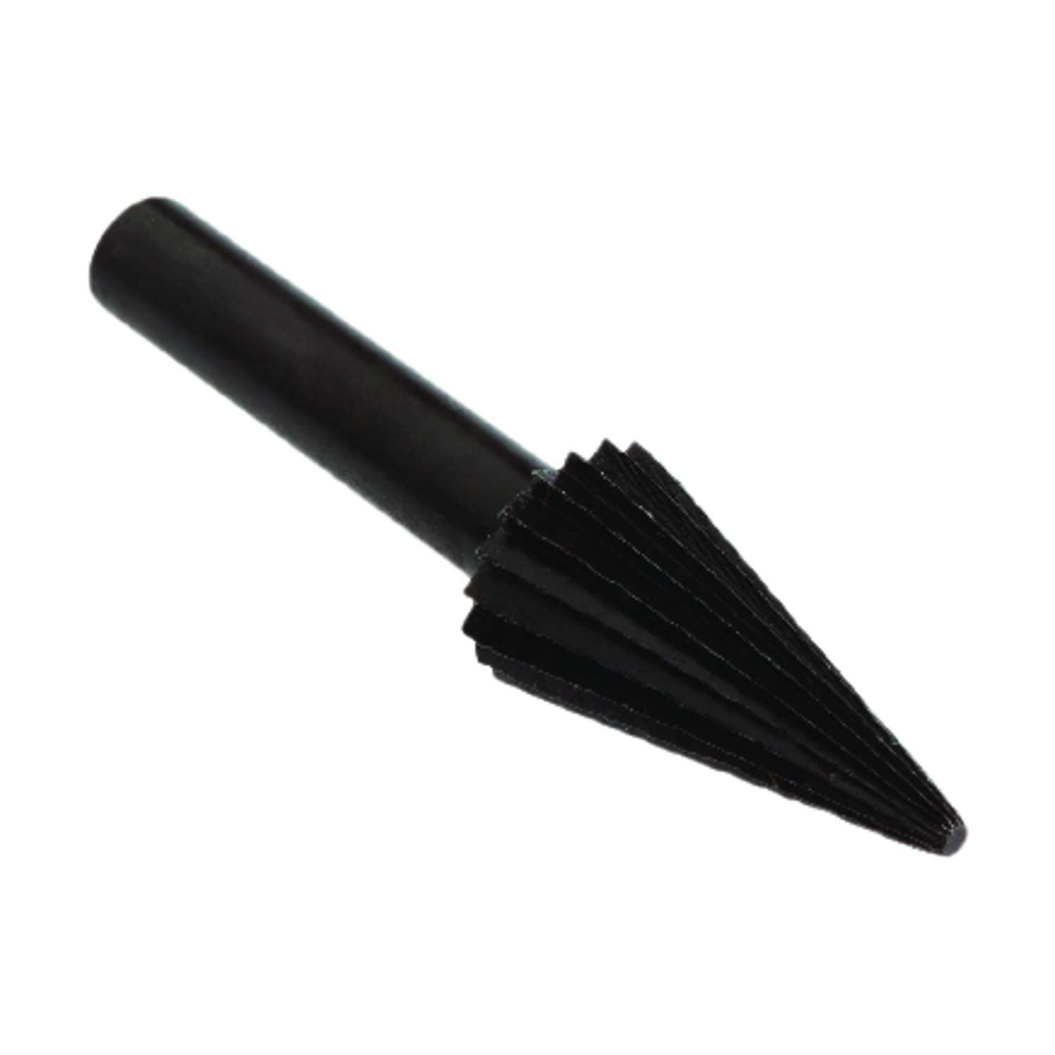 1/2 In. Diameter X 1 In. Length Conical Rotary File With 1/4 In. Shank