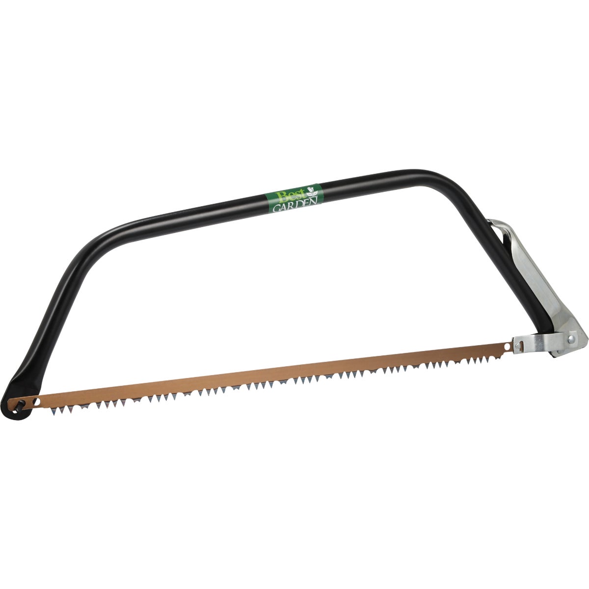 21 Inch Bow Saw With Steel Frame And Quick Action Tension Lever