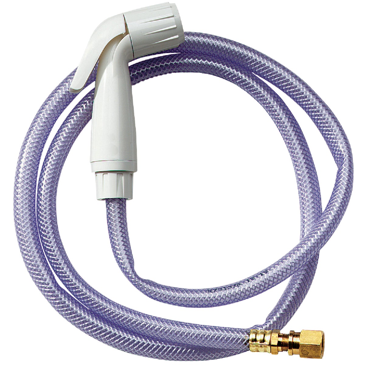 48 In. White Replacement Sprayer & Hose Assembly W-1317lf