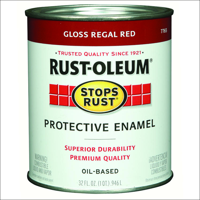 Stops Rust Qt. Gloss Regal Red Enamel