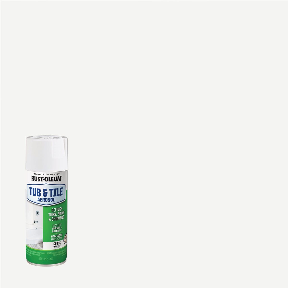 12 Oz. Tub And Tile Gloss White Spray Paint - Model 280882