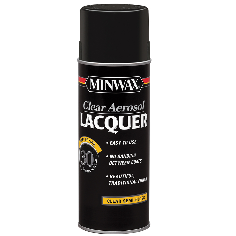 Clear Lacquer, Semi-Gloss, 11.5 oz. Aerosol