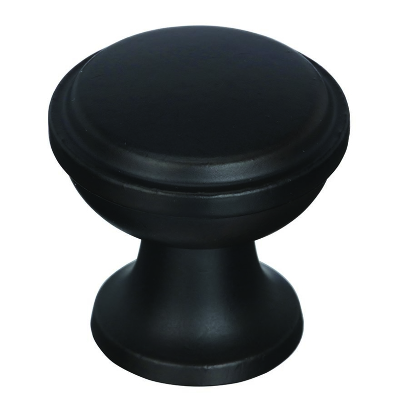 Amerock Westerly Round Black Bronze Cabinet Knob