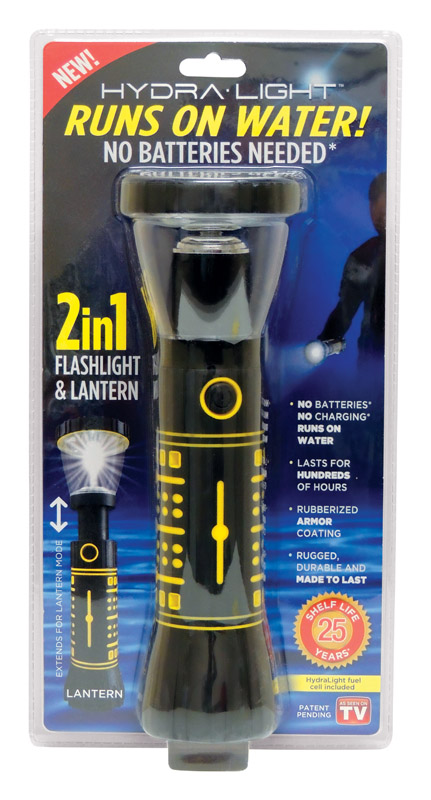 As Seen On Tv 120 Lumens Black/yellow Led Flashlight Lantern Model Hl17flan