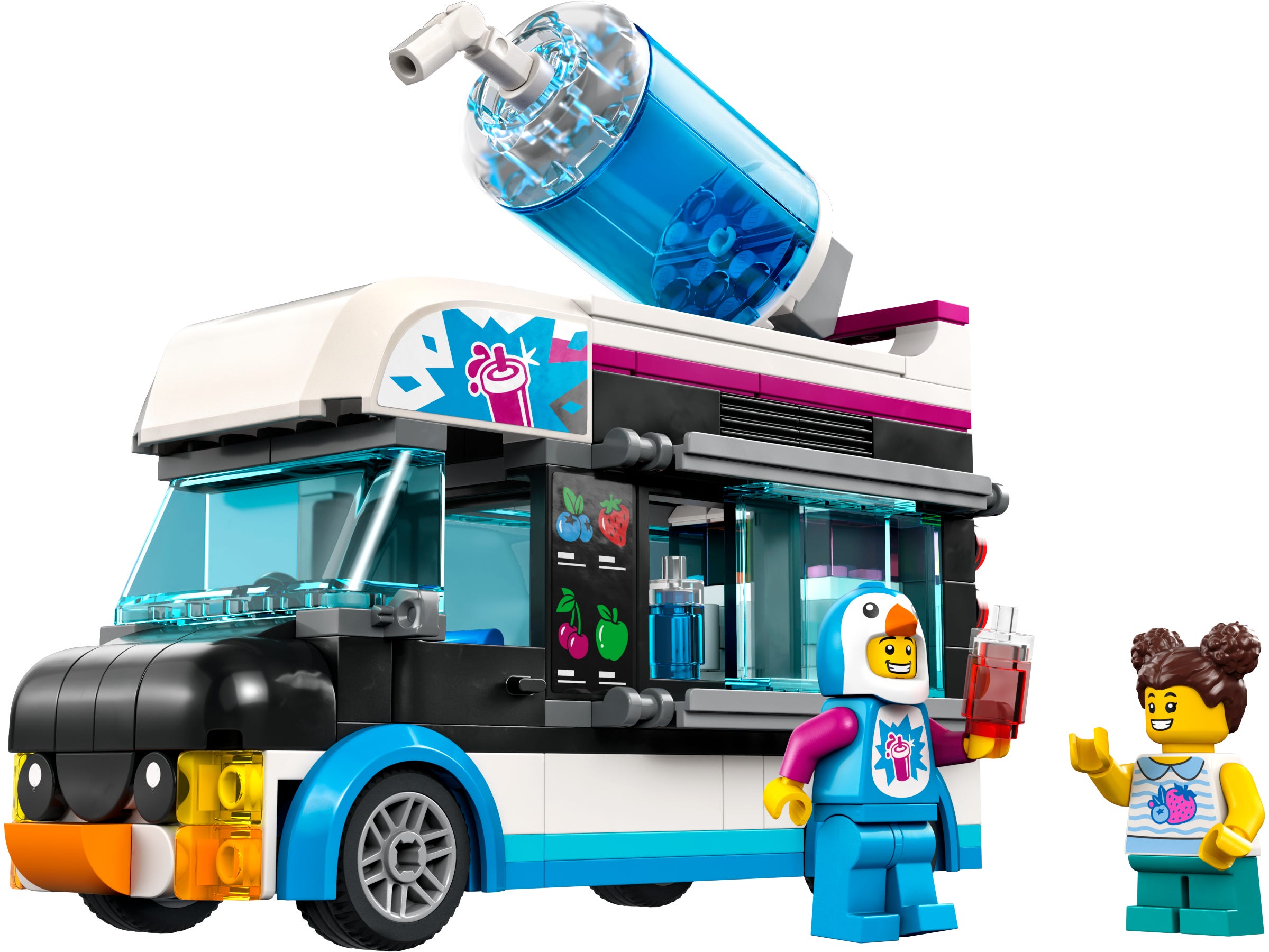 LEGO City LEGO City Great Vehivle Penguin Slushy Van ABS Plastic Multicolored 194 pc