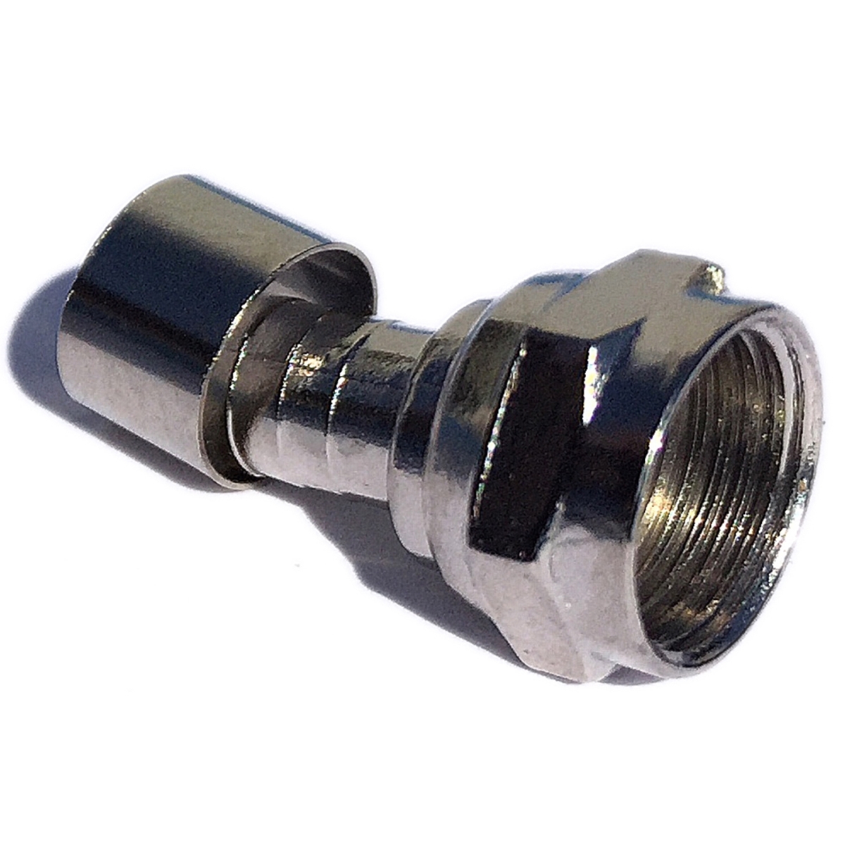 RCA Heavy Duty Coaxial F-Connector (4-Pack)