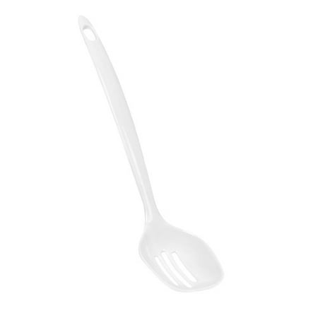 11 Inch Melamine Slotted Spoon Model 1094942 - Durable Kitchen Utensil