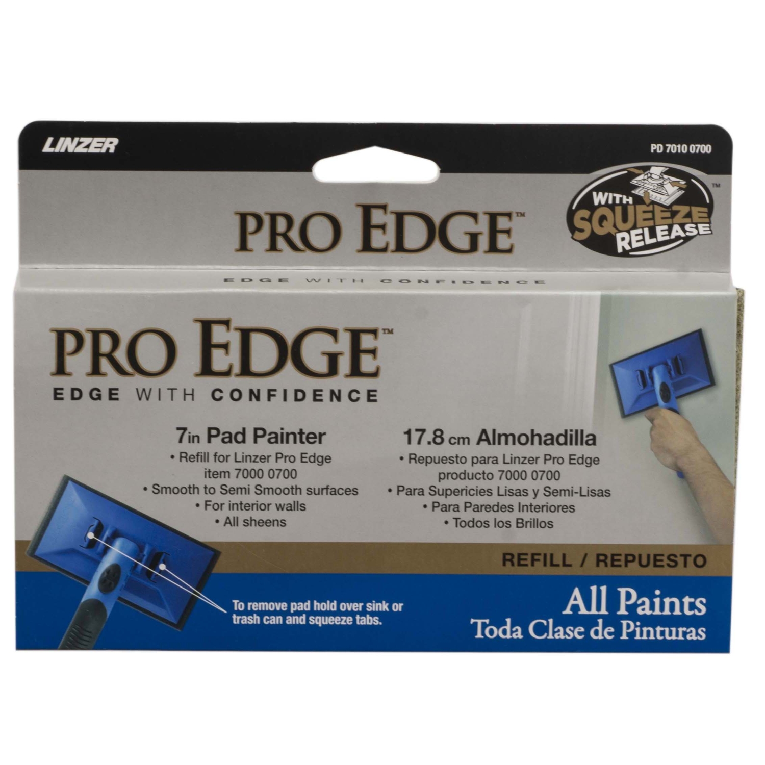 7 Inch Interior Pad Painter Refill Pad For Smooth Surfaces