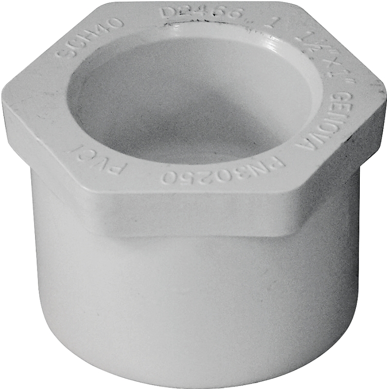 1-1/2-in X 1-in Pvc Schedule 40 Reducer Bushing