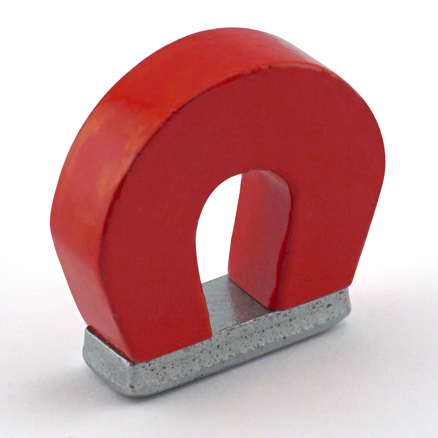 2 Lb. 1 In. Alnico Horseshoe Magnet With Keeper