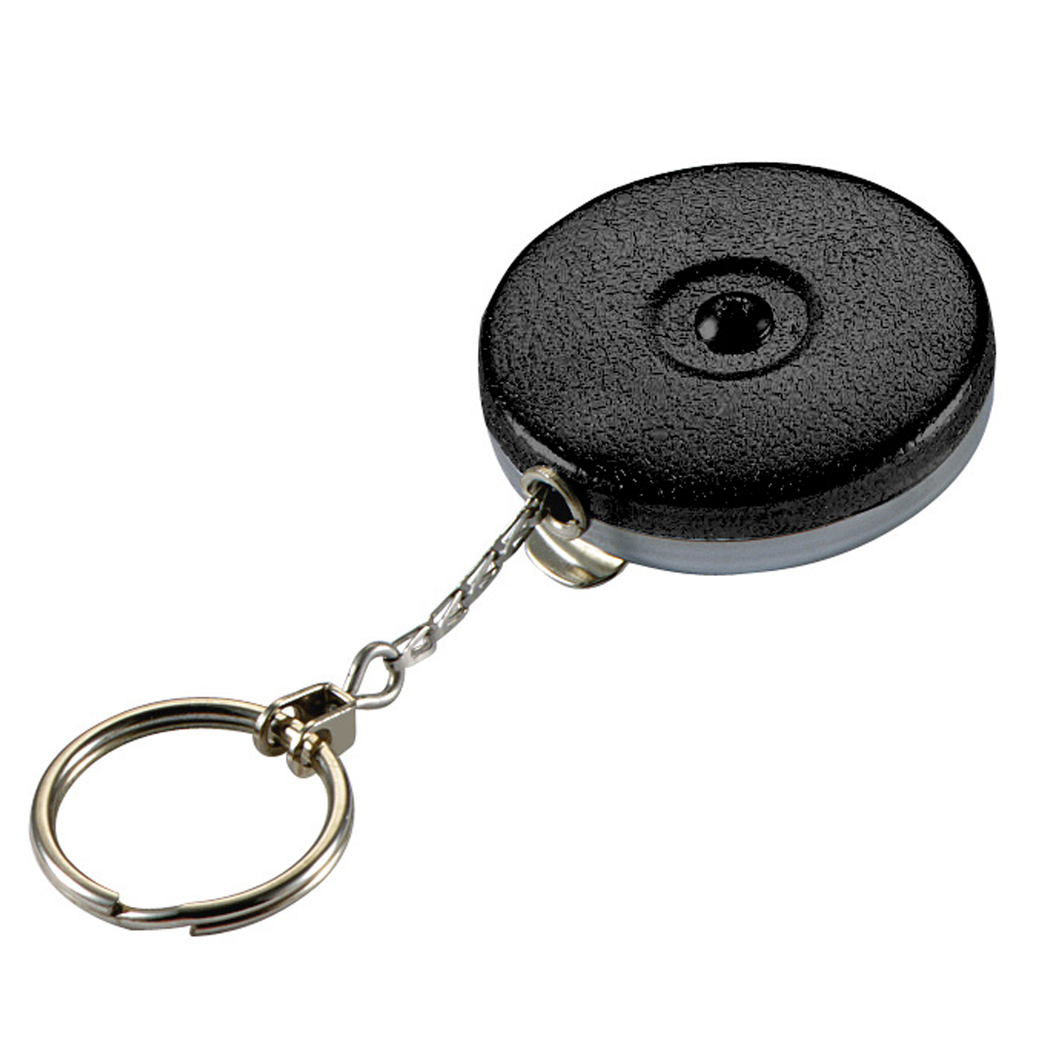 Clip-on 24 Inch Black Retractable Key Chain Model 43601