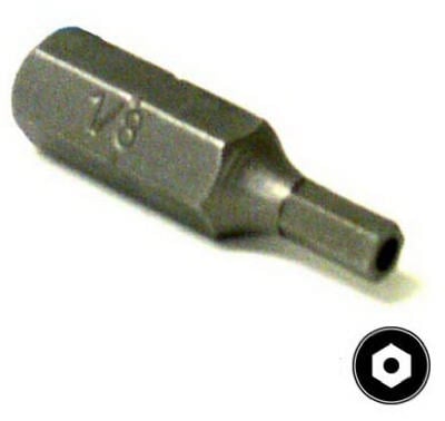 1/8-In. Security Hex Key Isomax™ 1-In. Insert Bit