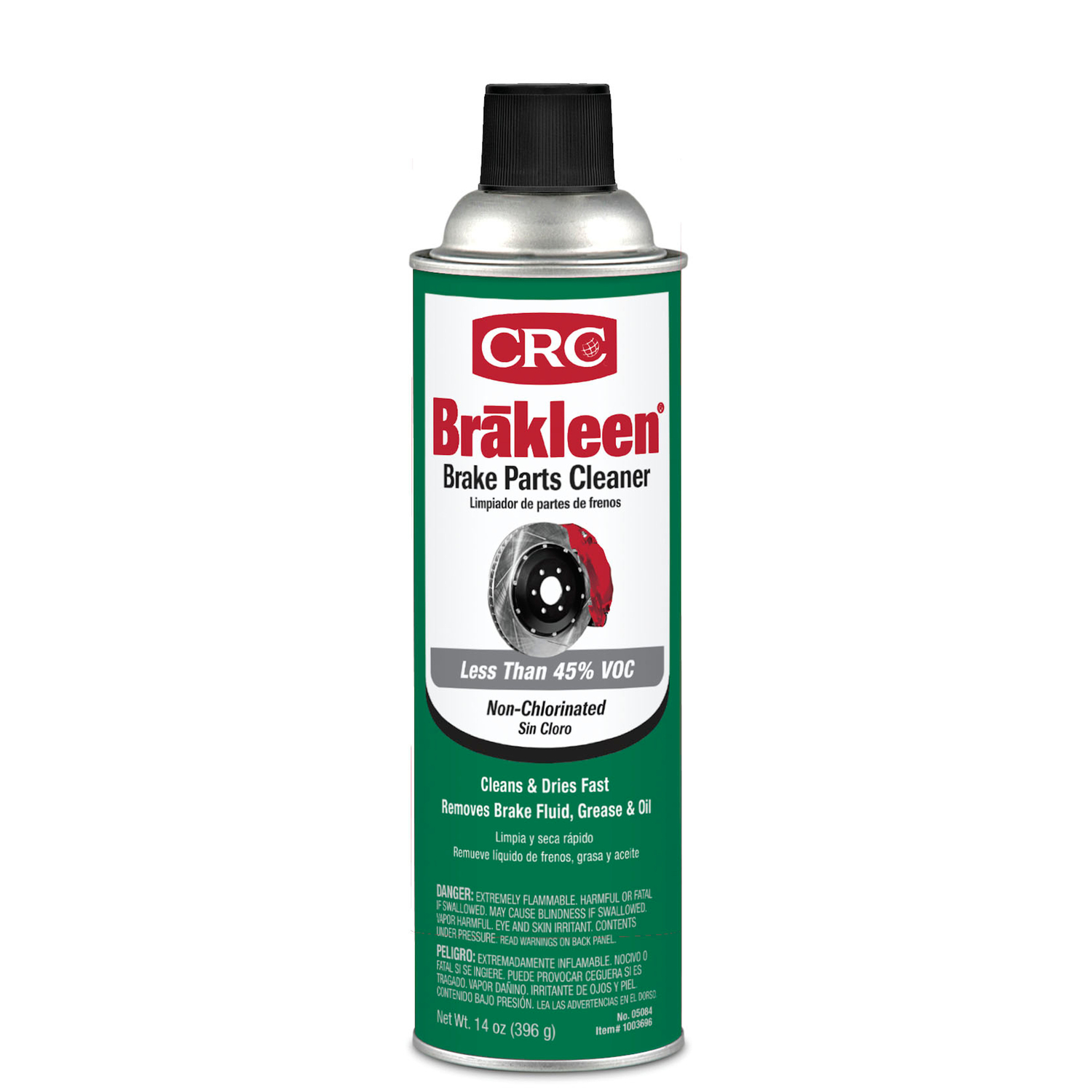 Non-Chlorinated Brakleen® Brake Parts Cleaner, 14 oz.