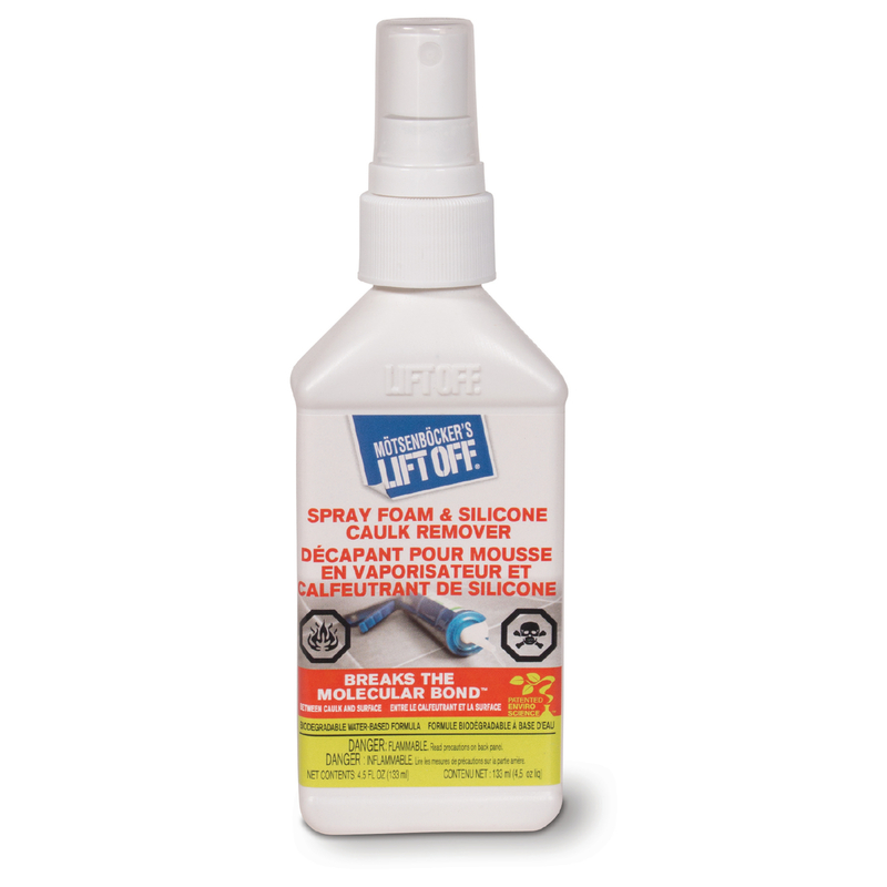 Silicone & Latex Caulk & Foam Sealant Remover, 4.5-oz.