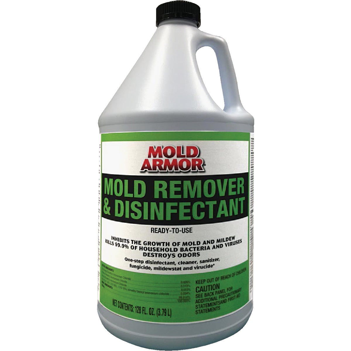 1 Gallon Mold Remover And Disinfectant - Epa Registered Cleaner