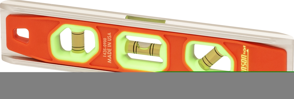 Johnson Level 9 In. Aluminum Magnetic Glo-View Torpedo Level