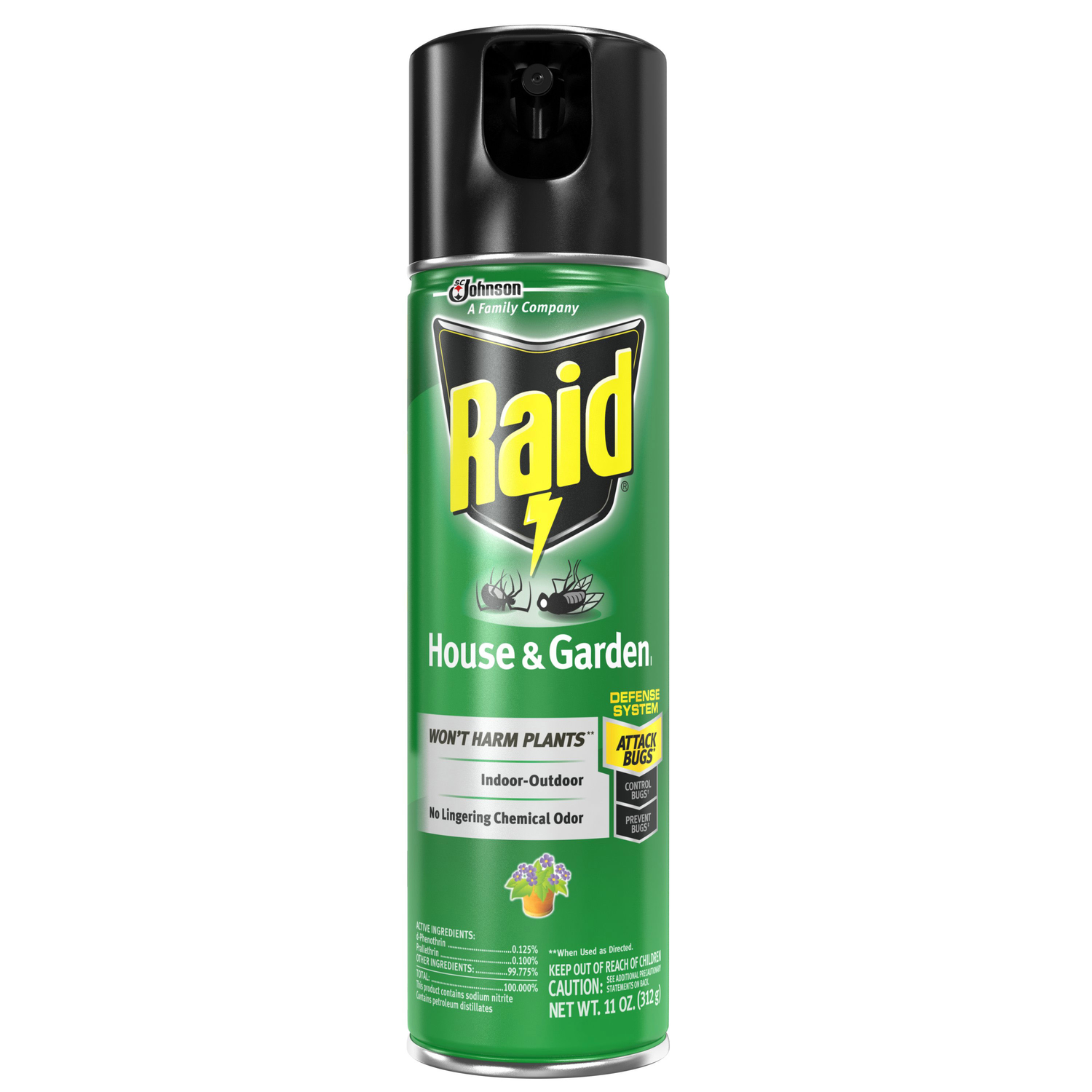 11 Oz. Aerosol House & Garden Insect Killer - Effective Bug Control