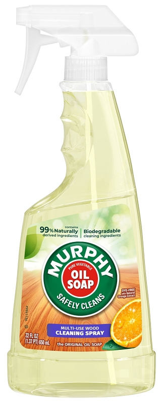 Murphy Orange Oil Soap Wood Cleaner, Multi-purpose Trigger Spray, 22 Oz.