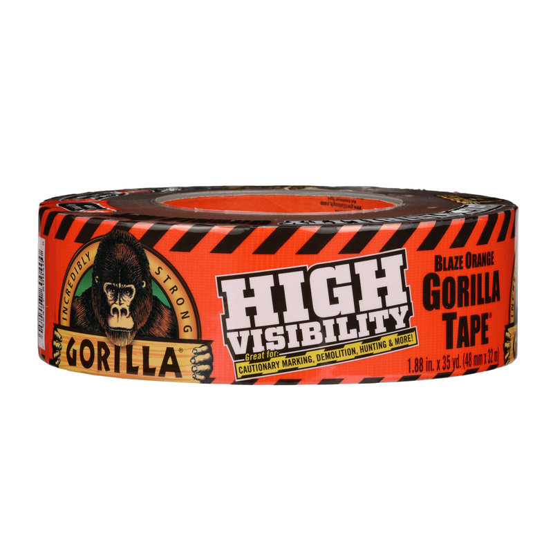 1.88 In. X 35 Yd. Blaze Orange High-visibility Duct Tape