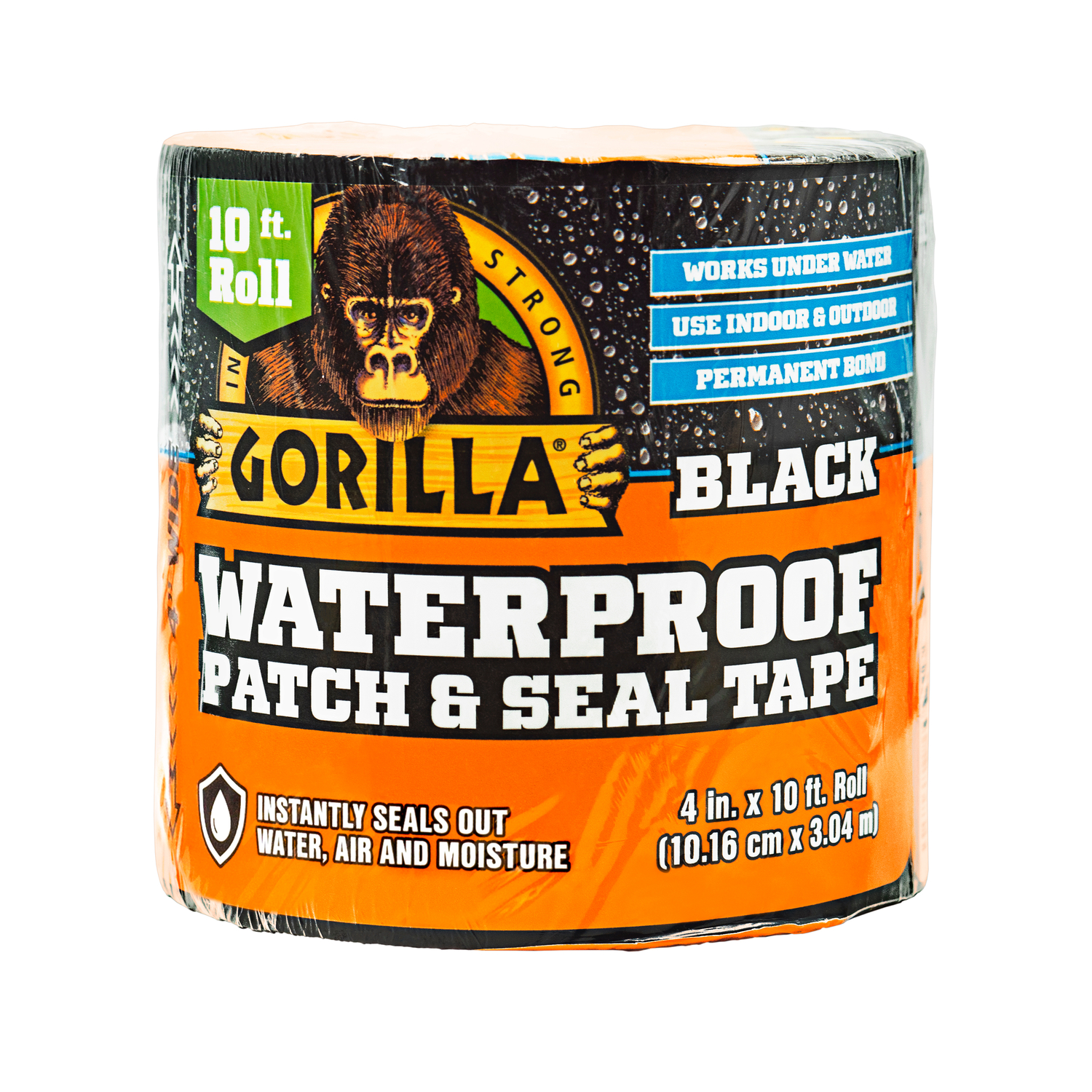 Patch/Seal Waterproof Tape, 4-In. x 10-Ft.