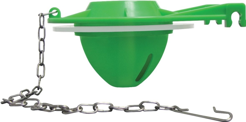 3 In. Adjustable Toilet Flapper With Chemical-resistant Seal