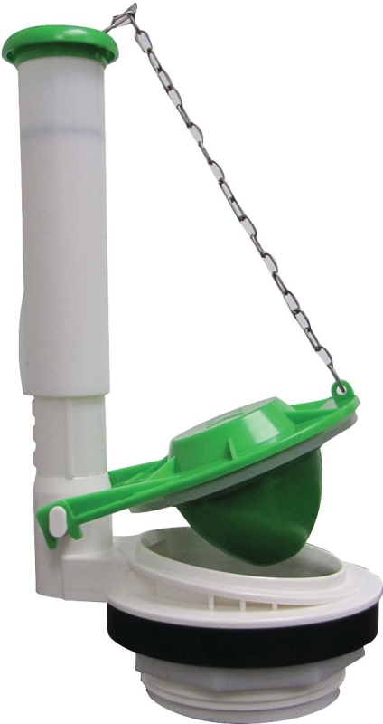 3 In. Adjustable Flush Valve With Water Saving Flapper And Timing Cone