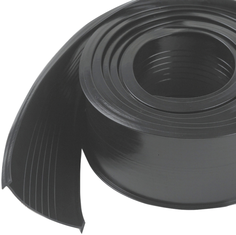9 Ft. Black Vinyl Replacement Bottom Garage Door Seal - Universal Fit
