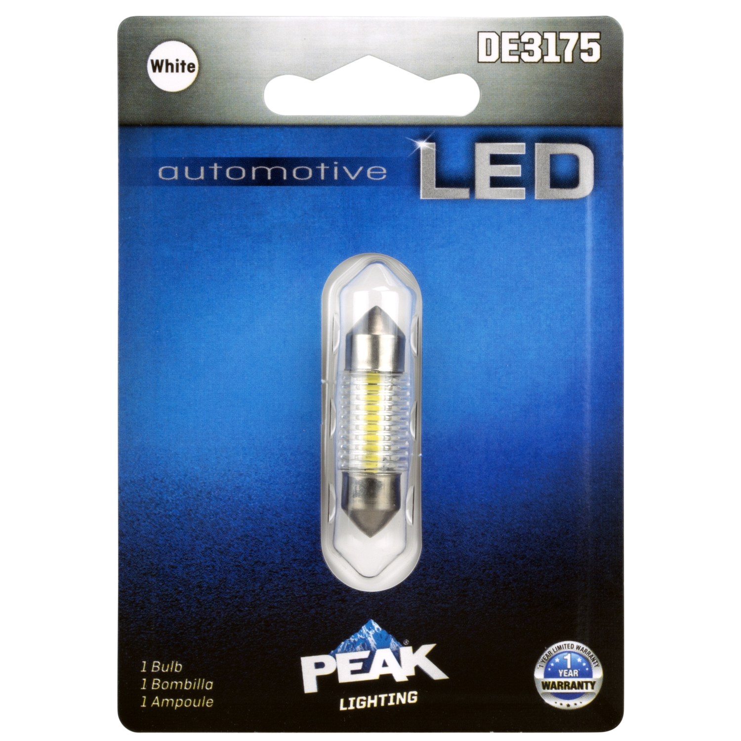 PEAK DE3175 12V Mini LED Automotive Bulb