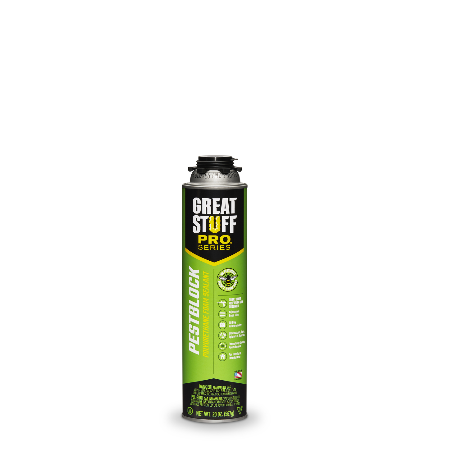 Pestblock Pro Foam Sealant, 20 oz.