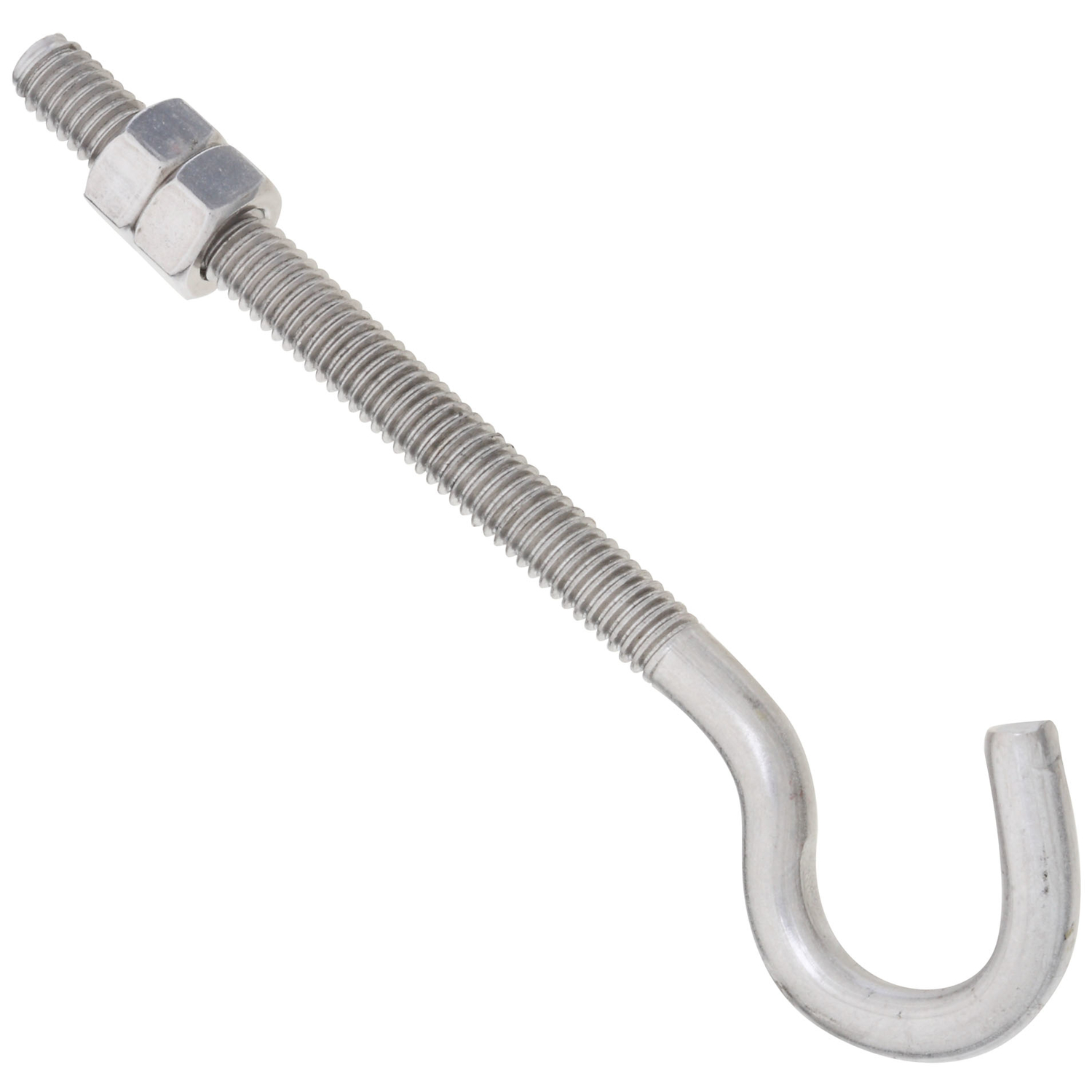 National Hardware 5/16 In. x 5 In. Stainless Steel Hook Bolt with Hex Nuts
