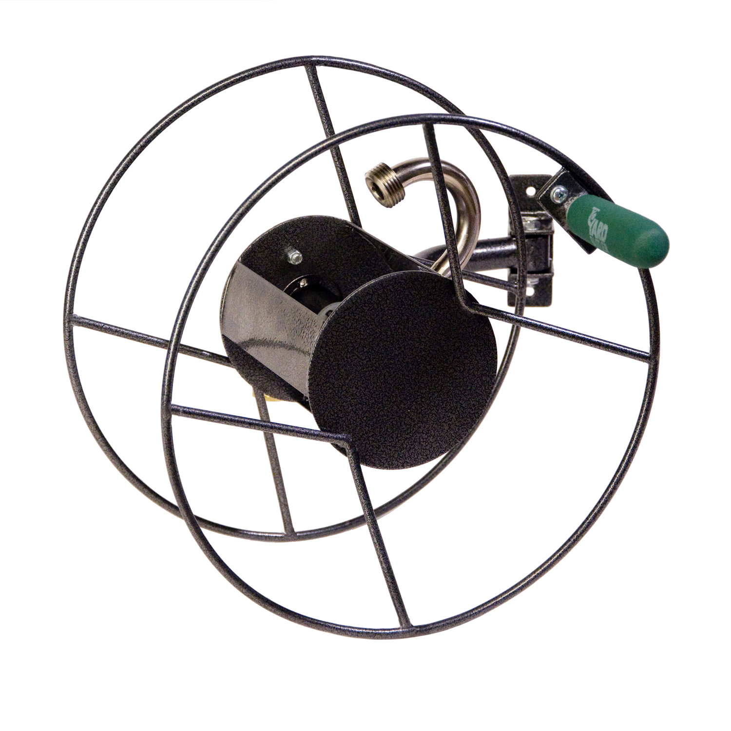 Mighty Garden Hose Reel, Steel, Holds 75-Ft. Of  5/8-In. Hose