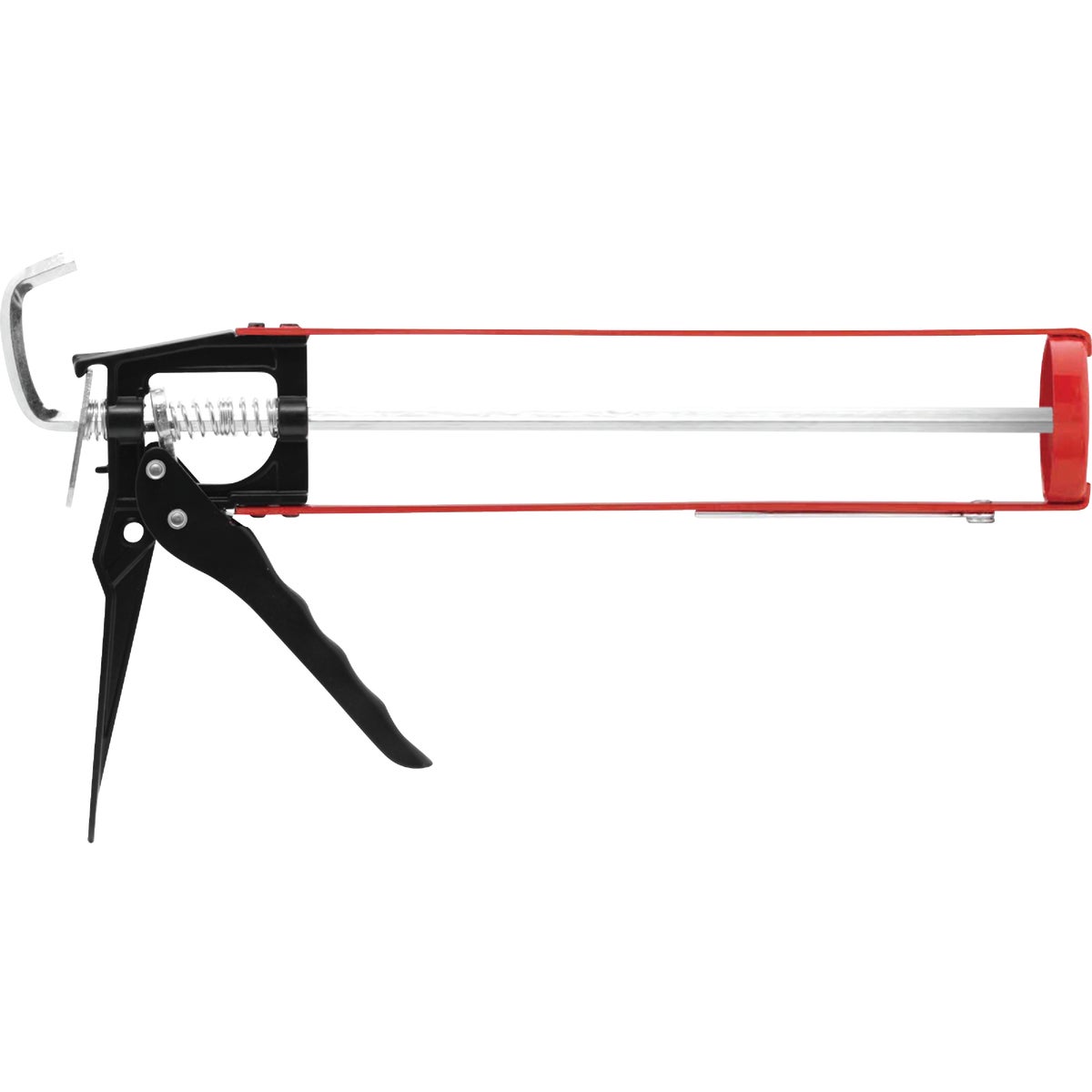 10 Oz. 7:1 Thrust Skeleton Caulk Gun With Aluminum Handle And Clean-out Punch