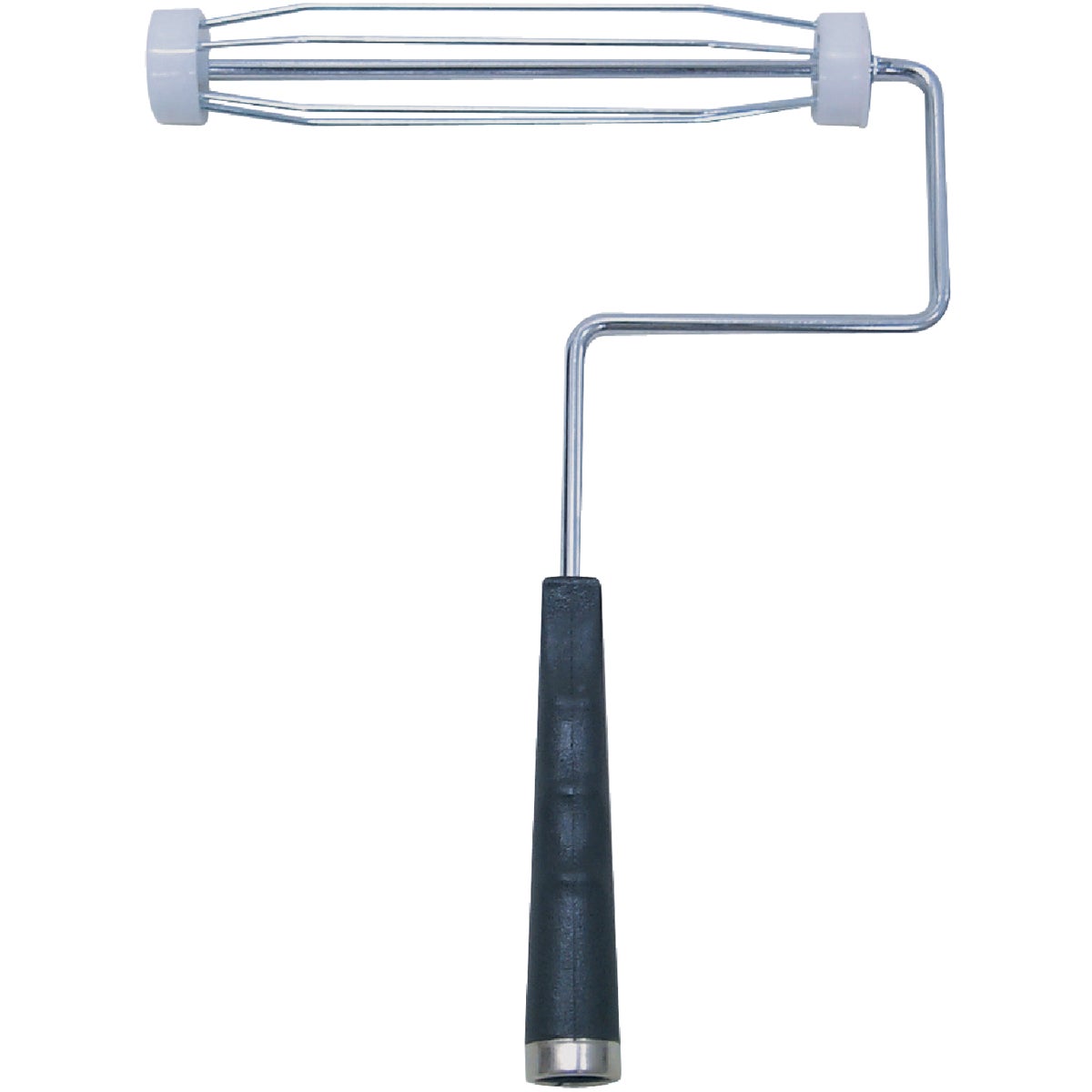 9 Inch Heavy-duty 5-wire Plastic Grip Threaded Roller Frame With Metal Ferrule