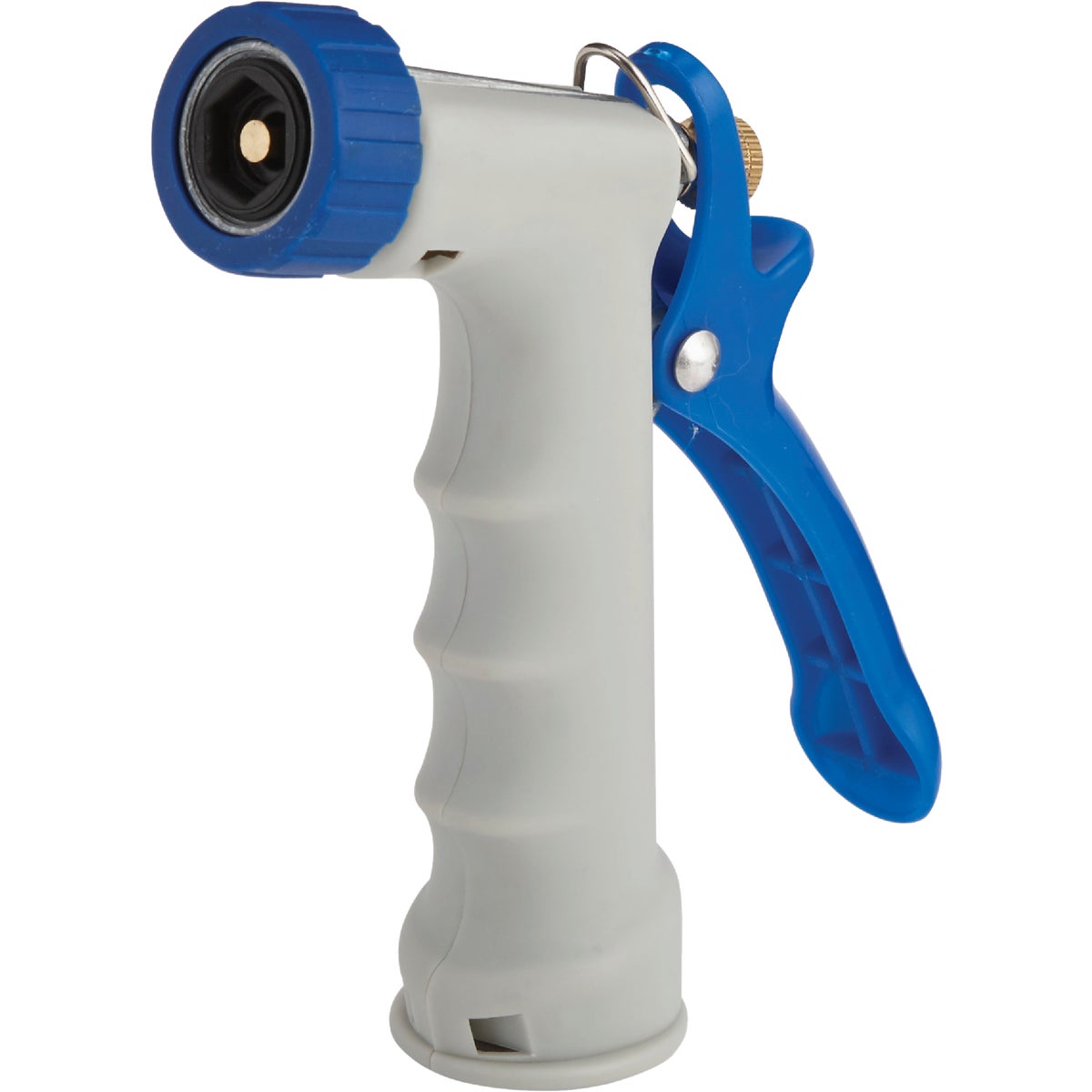 Metal Insulated Grip Hot Water Pistol Nozzle, Blue & Gray, Model Gn5685