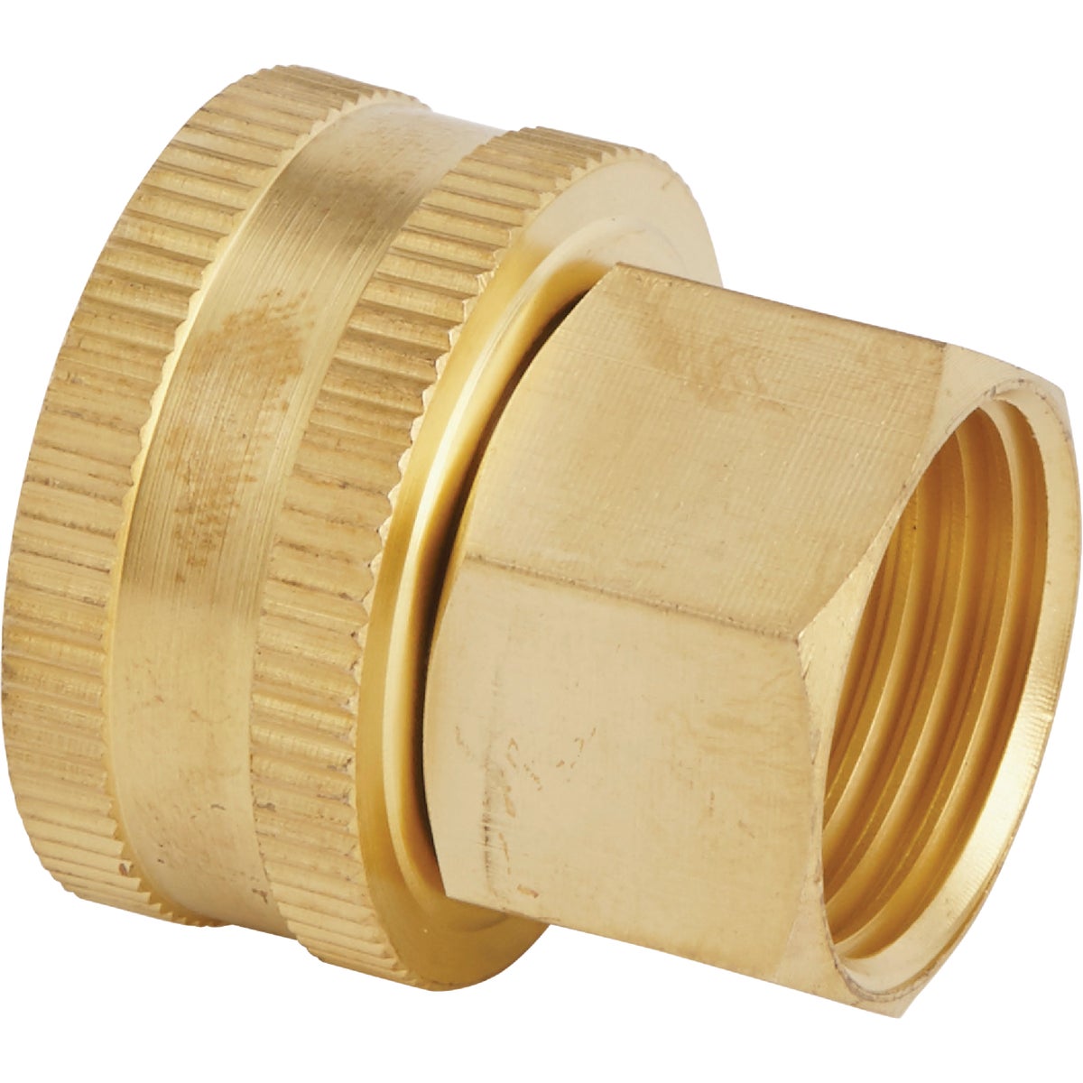 3/4 In. Fht X 1/2 In. Fpt Brass Swivel Hose Connector