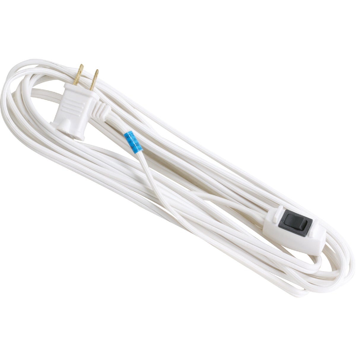 15 Ft. 16/2 White Extension Cord With On/off Switch Rm-pt2162-15x-wh