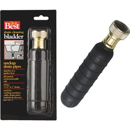 Water-pressure Drain Opener For 1-1/2" To 3" Pipes