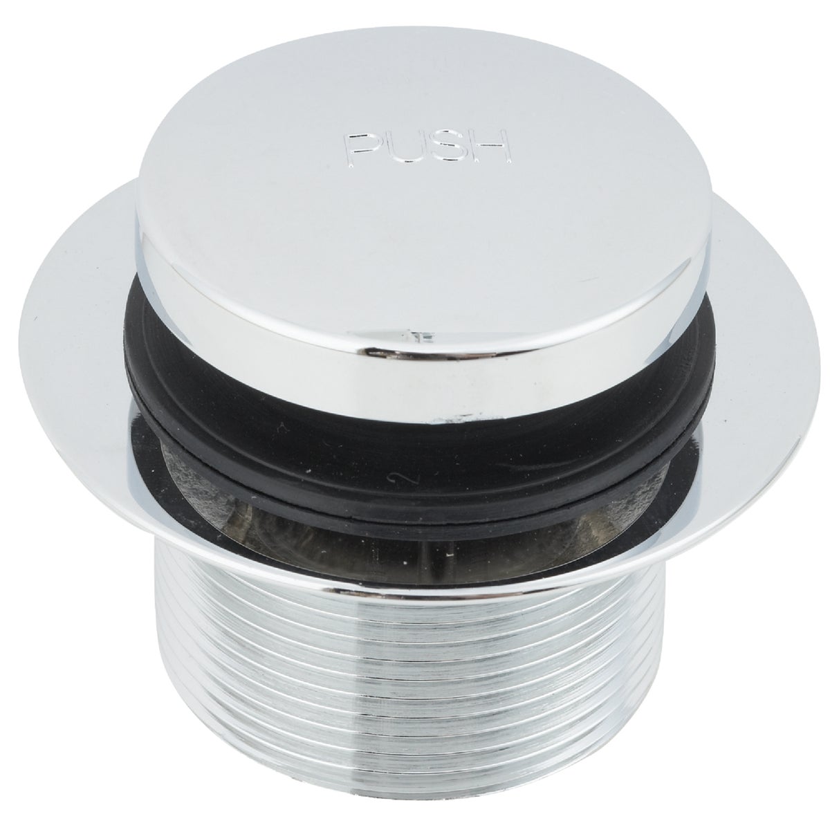 1-7/8 In. To 2-1/4 In. Bathtub Drain Stopper - Chrome Plated Brass