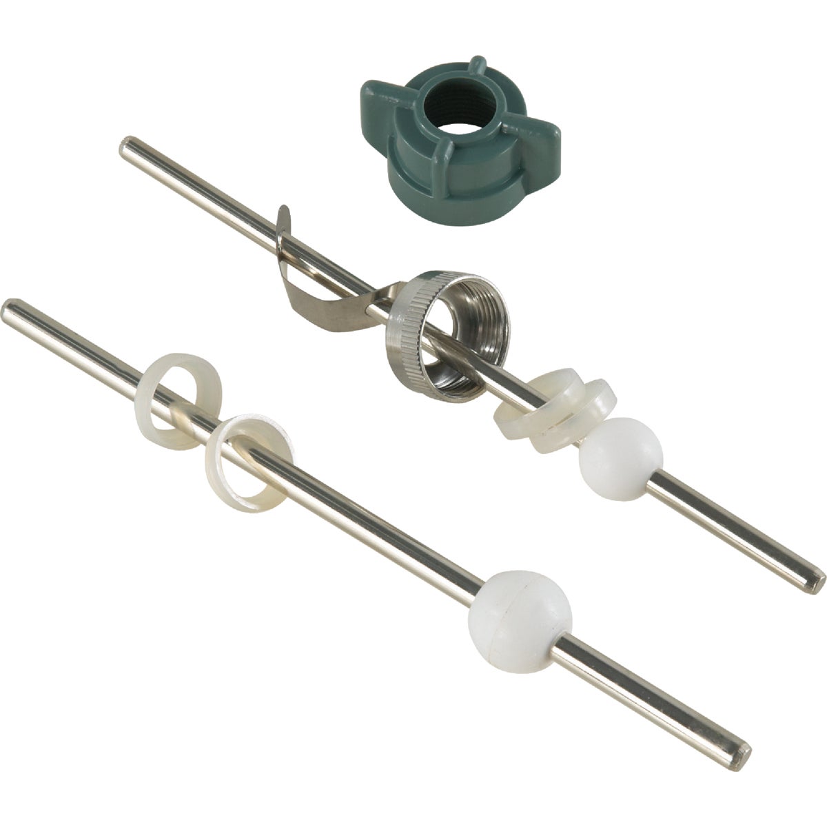 Chrome-plated Metal Universal Pop-up Center Piece Assembly - Model 456136