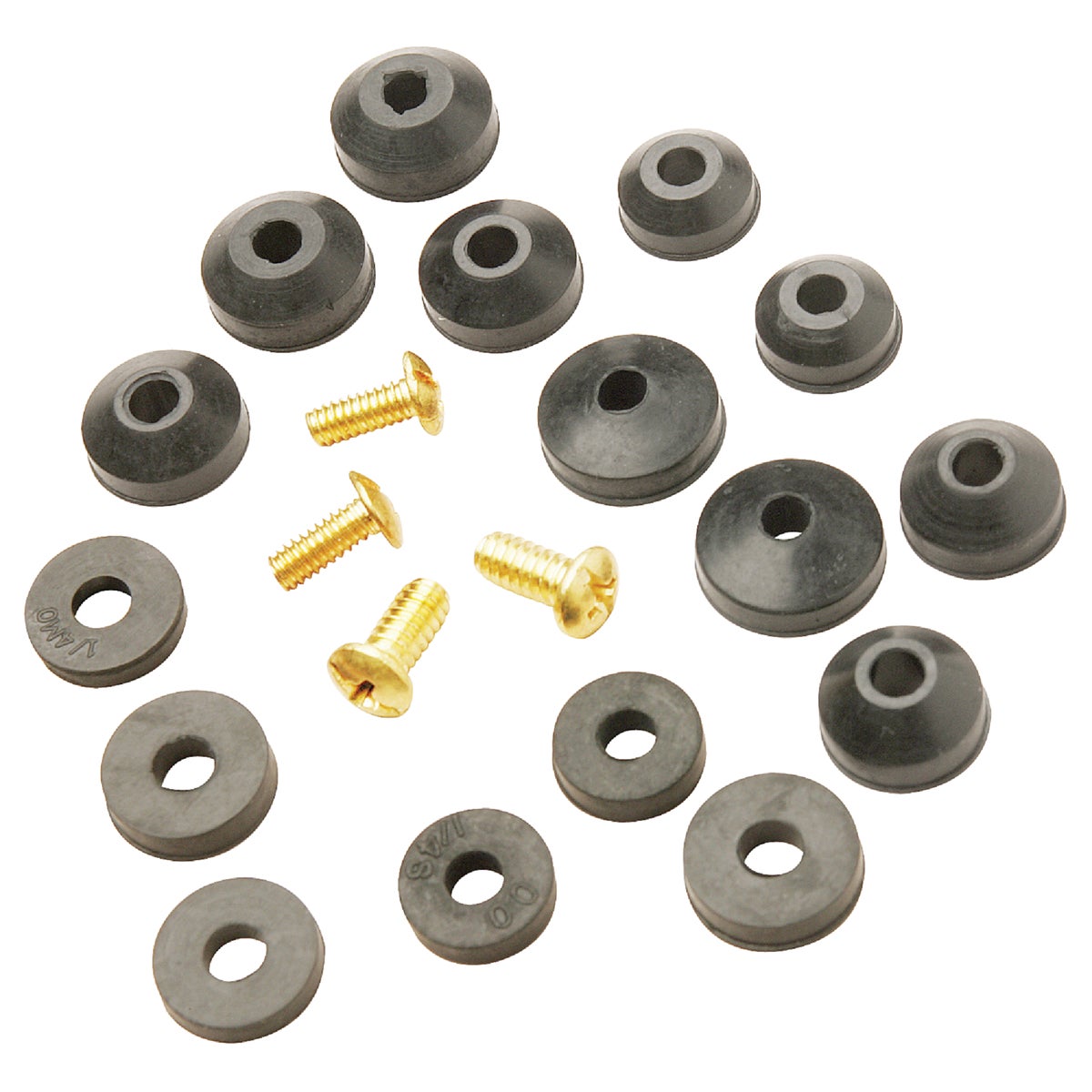 Beveled And Flat Washer Assortment - Model 401719 - Rubber Material